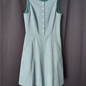 Gal Meets Glam Green Vintage Dress